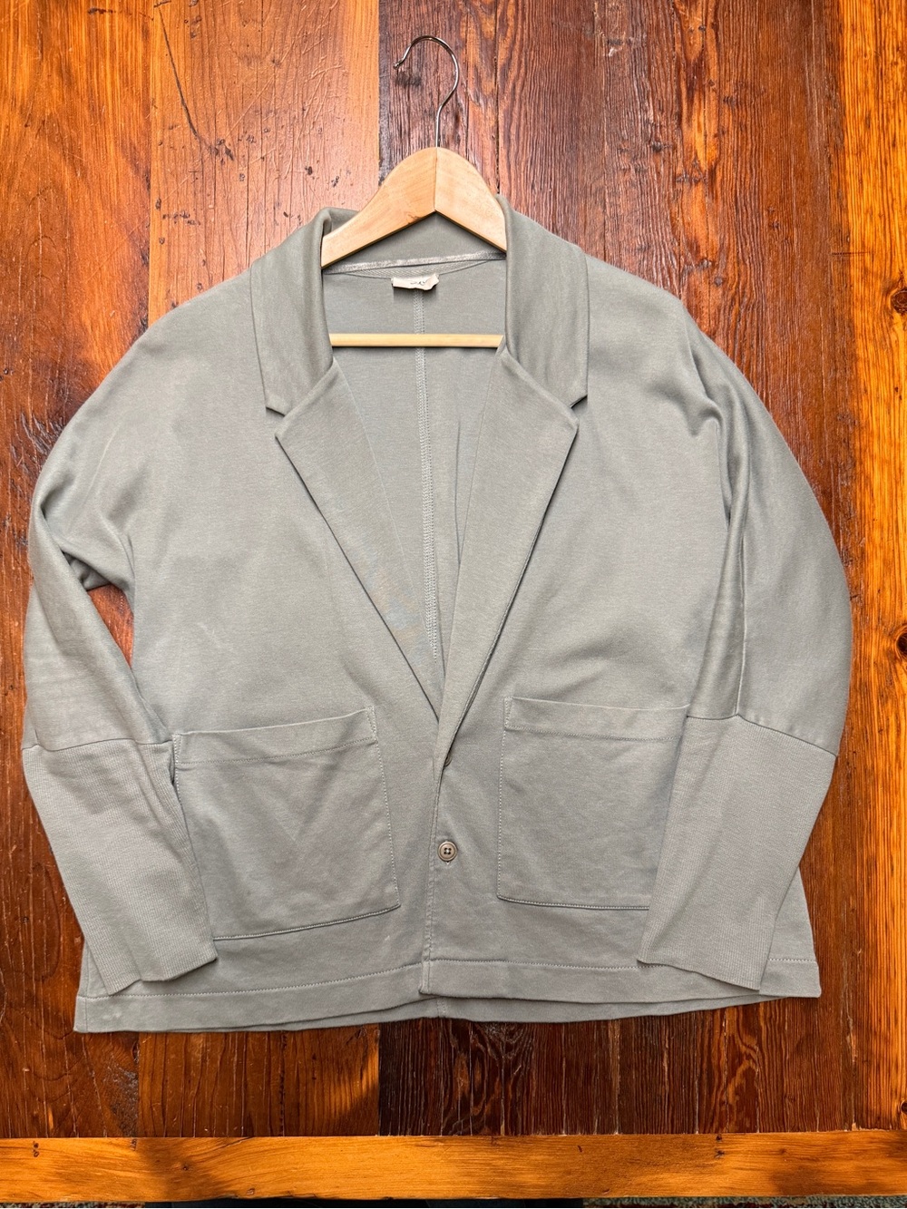 Pact Medium Green Knit Cardigan